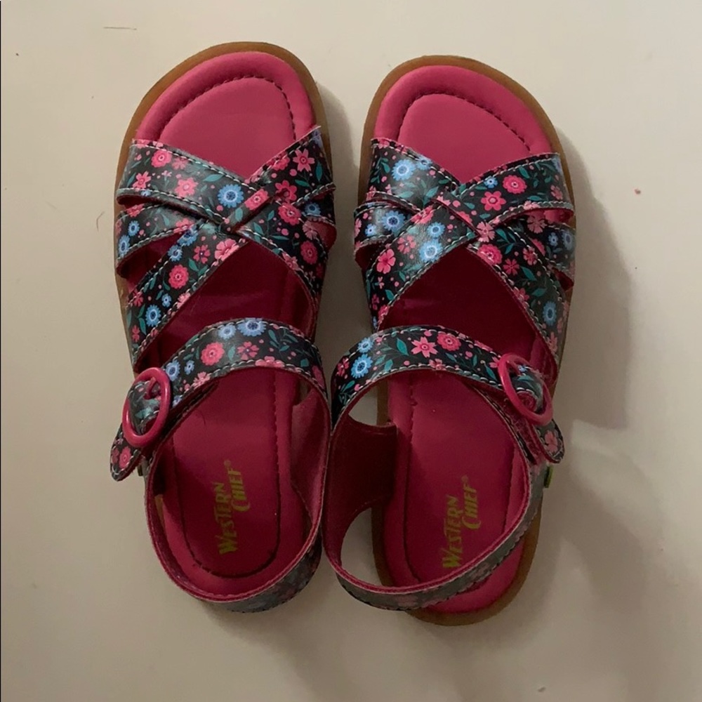 Western Chief flowers sandals